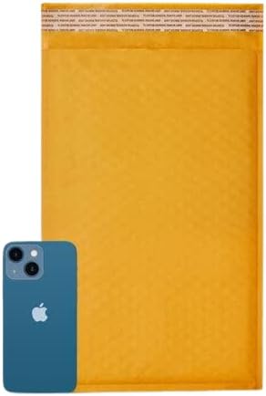 100 PC #3 8.5x14.5 Inches 100 Pack Inches Kraft Bubble Mailers Yellow Shipping Padded Envelopes Self Seal Waterproof Cushion Envelopes