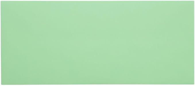 LUXPaper #10 Business Envelopes | 4 1/8" x 9 1/2" | Pastel Green | 60lb. Text | 50 Qty