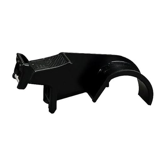 3M Tartan Hand-Held Filament Tape Dispenser HB901, Black
