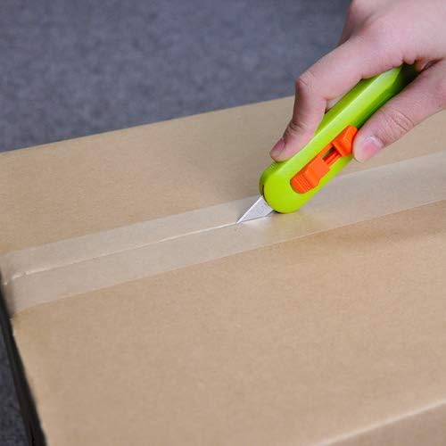 CANARY Box Cutter Retractable Blade, Mini Box Opener Tool, Made in Japan, Green (DC-15)…