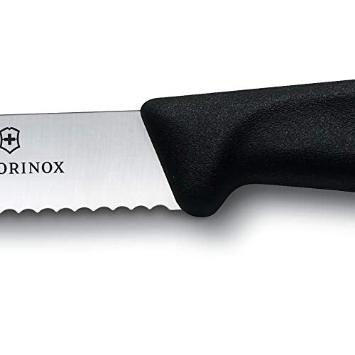 Victorinox Swiss Army 6.7833 Swiss Classic Round Tip Utility Knife Black 4.5 in
