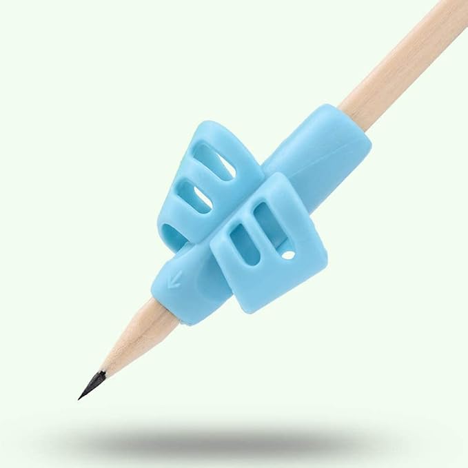 JuneLsy Pencil Grips Pencils Grips for Kids Handwriting Posture Correction Training Writing AIDS for Kids Toddler Preschoolers Students Children Special Needs (18PCS)