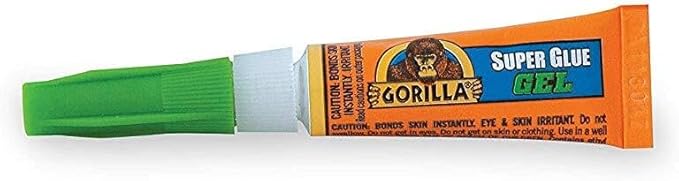 Gorilla Super Glue Gel, Two 3 Gram Tubes, Clear, (Pack of 10)