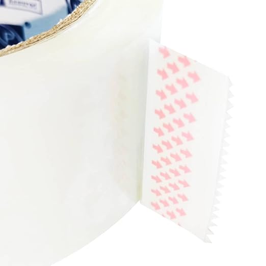 P PERFECTAPE Heavy Duty Packing Tape 6 Rolls with Tape Gun, 1.88”x 55Y | Clear, 2.7 mil, Ultra Strong, Refill for Packaging and Shipping（Safty cover on the blade, Pls remove before use）