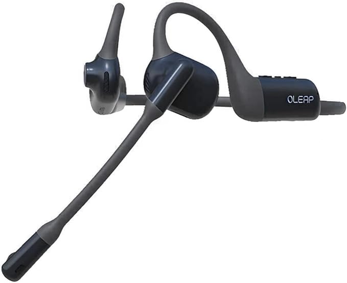Wireless Noise Cancelling Headphones with Mic,Wireless Headset with Mic for Work(50dB ENC&Mute Button) Bluetooth Headset for Work from Home/Office/PC/Call Center/Laptop/Teams/Zoom/Trucker/Commute
