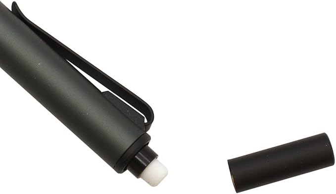 Uni Kuru Toga Metal Mechanical Pencil, Auto Lead Rotation, 0.5mm Fine Point, All-Metal Body, Nocturne Black, M5KH1P.24