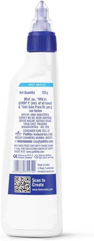 Fevicol Mr Glue Resin White Adhesive Squeezy Bottle
