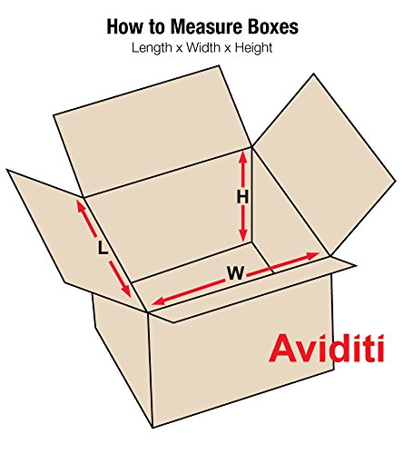 Box USA Double Wall Shipping Boxes Medium 15"L x 15"W x 15"H 15-Pack - Corrugated Cardboard Box for Moving, Mailing, Packing, Packaging and Storage