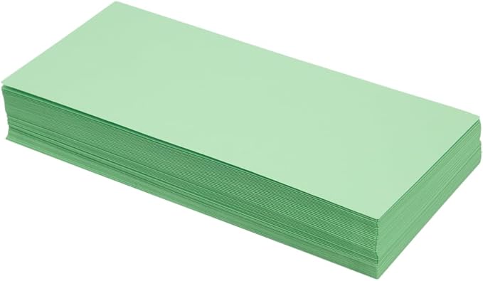 LUXPaper #10 Business Envelopes | 4 1/8" x 9 1/2" | Pastel Green | 60lb. Text | 500 Qty