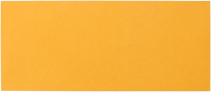 JAM PAPER #12 Manila Envelopes - 4 3/4 x 11 - Brown Kraft Manila - Bulk 1000/Carton