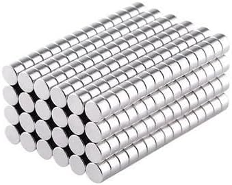 200 Pieces 4 x 1.5mm Small Fridge Decorative Magnets for Whiteboard Refrigerator Kitchen Crafts Office Magnet
