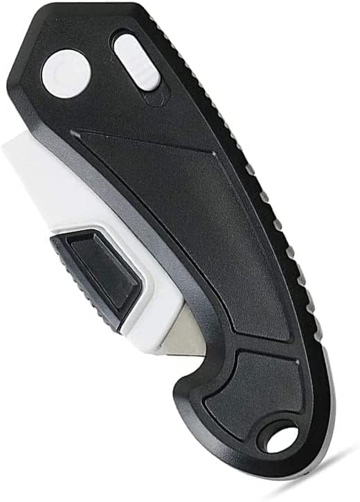 Lightweight Strong ABS Plastic Folding Utility Box Cutter (40, Grey)