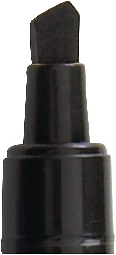 Quartet Dry Erase Markers, Whiteboard Markers, Chisel Tip, EnduraGlide, White Board Dry Erase Pens for Teachers, Home School & Office Supplies, Black, 12 Pack (5001-2M)