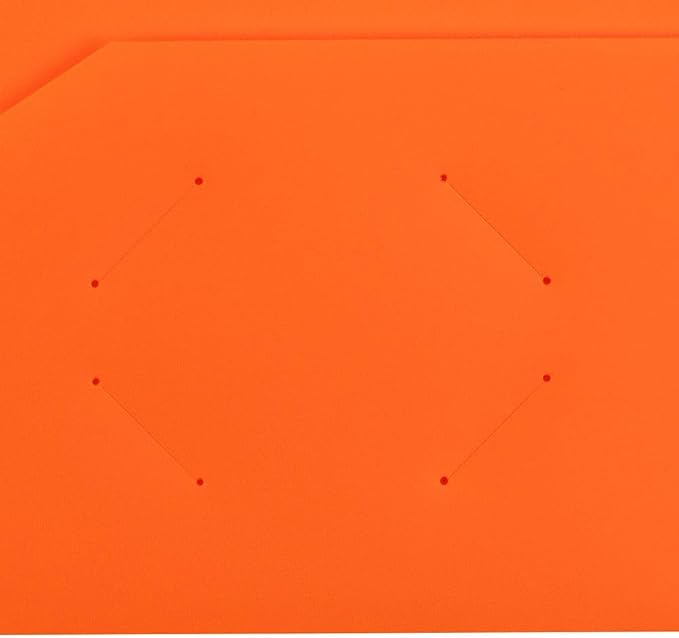JAM PAPER A4 Heavy Duty Plastic 2 Pocket Presentation Folders - Assorted Fashion Colors - 6/Pack