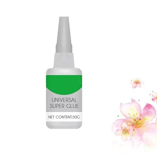 50ml Universal Plastic Repair Glue for Shop and Hotel Use, Green | Portable Formula, Solvent Free, Penetrates Micro Fractures, Uv Resistant, Increases Impact Resistance