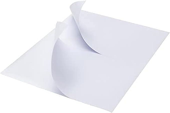 Round Corner Half Sheet Shipping Labels for Laser and Inkjet Printers,8.5" x 5.5" Address Labels Self Adhesive Mailing Labels(2000 Sheets, 4000 Labels)