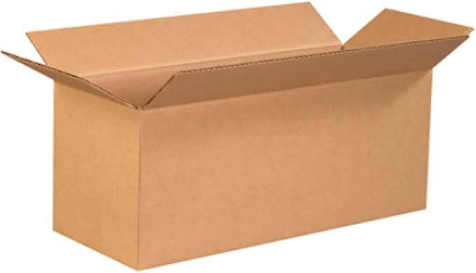 Secure Seal - 20x8x8 Pack of 100 Corrugated Cardboard Packing Shipping Mailing Moving Carton Boxes