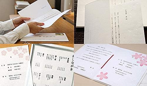 Washi Paper Printable A3 Printer Paper (50 Sheets), TAIREISHI Japanese Paper for Printing, Multipurpose Copy Paper for Laser and Inkjet Printers, Made in JAPAN (47302)