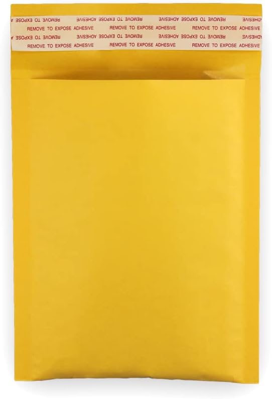 5 EcoSwift Size #0 7.5 x 10 Kraft Bubble Mailers Self Sealing Bulk Padded Shipping Supplies Packaging Envelopes Bags DVD 7.5 inches by 10 inches (Pack of 2)