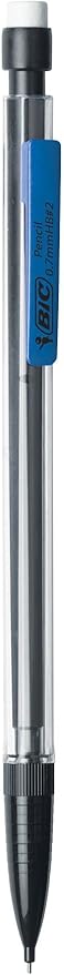 BIC Xtra-Life Mechanical Pencil, Clear Barrel, Medium Point (0.7mm), 5-Count (Pack of 2)