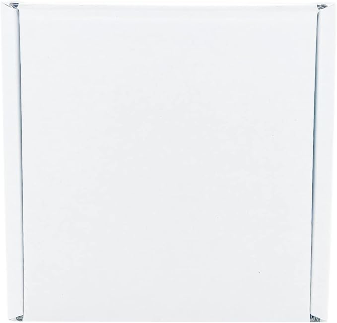 Small White Box 4 x 4 x 2 Inch 50 Pack Recyclable Corrugated Gift Mailers Storage Business Packaging Shipping Boxes