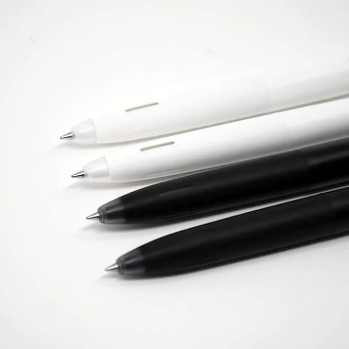 Zebra Pen bLen Gel Pens 0.7mm Medium Point Black Ink 6-Pack With 4 Refills, Smooth Fast-Drying Ink, Vibration-Free Writing Experience, Rubber Grip, Low-Profile Clip (41416)
