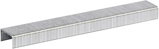 Arrow 214 JT21 Thin Wire Staples for Staple Guns and Staplers, Use for Upholstery, Crafts, General Repairs, 1/4-Inch Leg Length, 7/16-Inch Crown Width, 1000-Pack, Grey | 1/4" Leg Length, 7/16" Crown Width, Heavy-Duty Galvanized Steel, Use for Upholster...