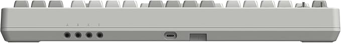 8BitDo Retro Mechanical Keyboard, Bluetooth/2.4G/USB-C Hot Swappable Gaming Keyboard with 87 Keys, Dual Super Programmable Buttons for Windows and Android - M Edition