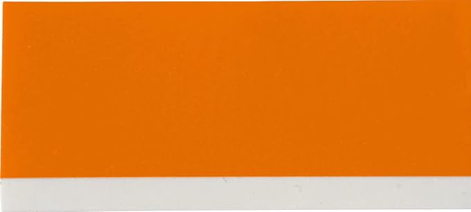 Brady Authentic (M21-375-595-OR) All-Weather Vinyl Label for Indoor/Outdoor ID, Lab and Equipment Labeling, Black on Orange- For M210, M210-LAB, M211, BMP21-PLUS and BMP21-LAB Printers, .375" W, 21' L