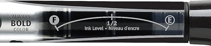 Quartet Dry Erase Markers, Whiteboard Markers, Chisel Tip, EnduraGlide, White Board Dry Erase Pens for Teachers, Home School & Office Supplies, Black, 12 Pack (5001-2M)