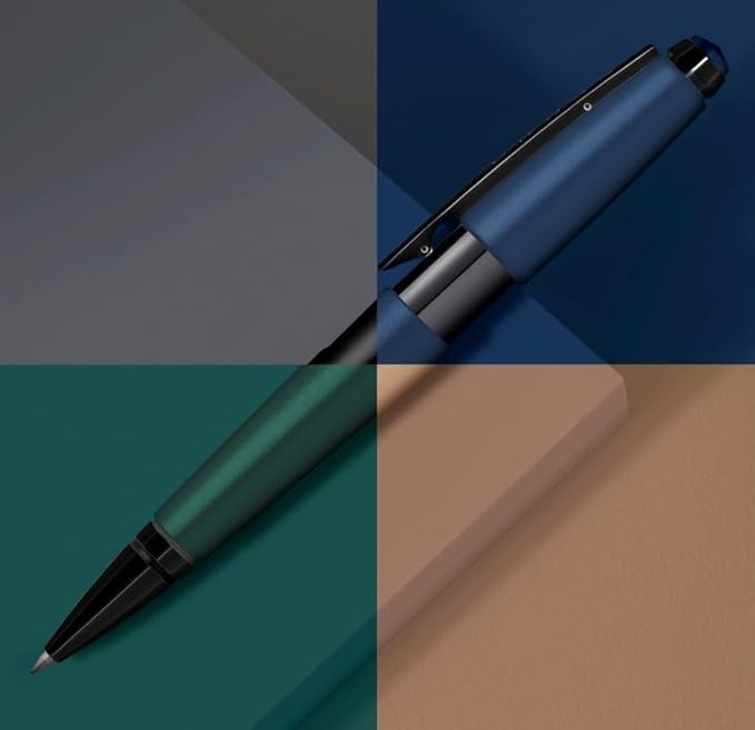 Cross Edge Jet Black Rollerball Pen - AT0555-2