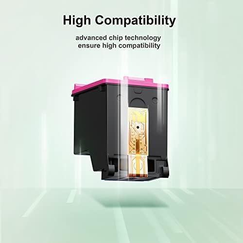63XL Black Ink Cartridges Replacement for HP Ink 63 Black Ink Cartridges | for HP 63 63XL Works for HP OfficeJet 3830 4650 5255 5258 4655 4652 3833 Envy 4520 4512 DeskJet 1112 3630 Printer (2 Black)