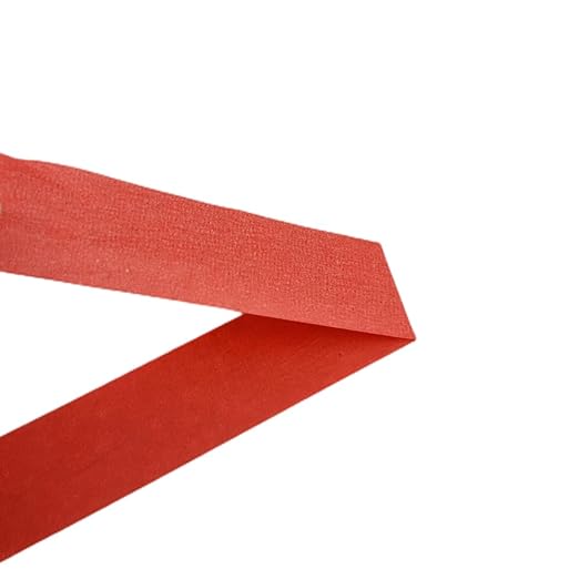 Red Masking Tape, 1 Inch x 55 Yards, 2 Rolls, Painters Tape for Painting, Home, Office, School Stationery, Arts, Crafts, Decoration