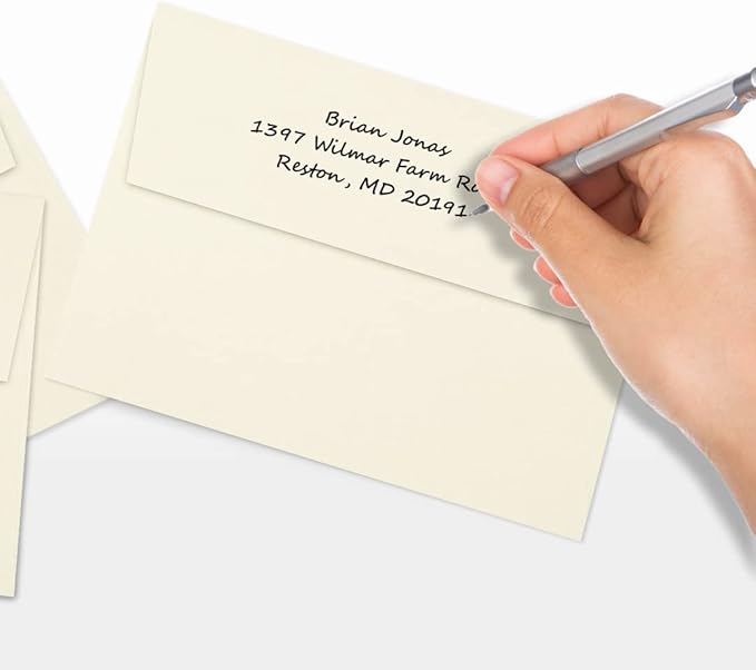 LUXPaper A7 Invitation Envelopes | 5 1/4" x 7 1/4" | Natural | 70lb. Text | 1,000 Qty