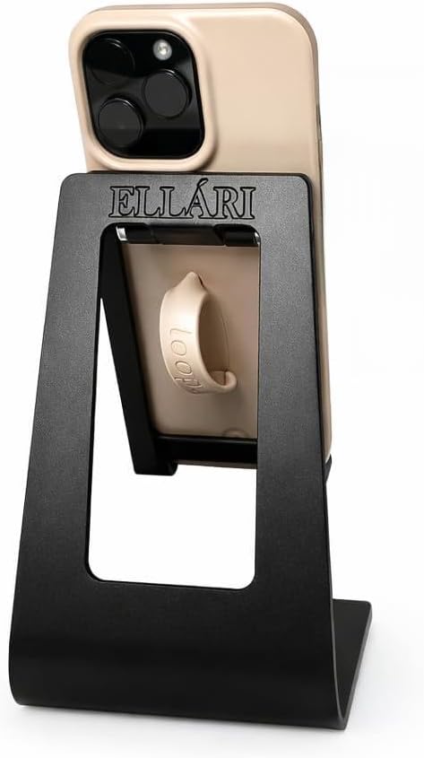 Phone Stand for PopSockets & Loopy Cases – No Removal Required – Stable Hands-Free Stand for Desk, Kitchen, Zoom & FaceTime