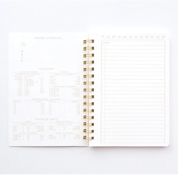 DesignWorks Ink Textured Paper Twin Wire Notebook, Daily Planner & Soft Cover Writing Journal, 160 Lined Perforated Pages, Small Spiral Notebook for Work & Journaling, 6 x 8.25 in, Classic Blue