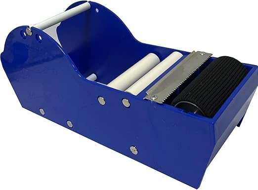 WELSTIK Water Activated Gummed Kraft Paper Tape Packaging Dispenser 3 Inch for Shipping, Carton and Box Sealing, Blue
