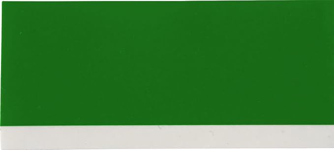 Brady Authentic (M21-375-595-GN) All-Weather Vinyl Label for Indoor/Outdoor ID, Lab and Equipment Labeling, White on Green- ForM210, M210-LAB, M211, BMP21-PLUS and BMP21-LAB Printers, .375" W, 21' L