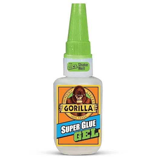 Gorilla Super Glue Gel XL, Clear Glue, 25 Gram (Pack of 1) - All Purpose and Fast Setting for Projects and Repairs