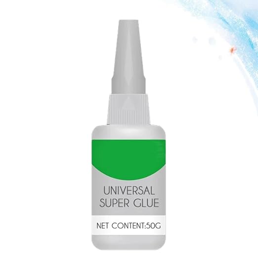 50ml Universal Plastic Repair Glue for Shop and Hotel Use, Green | Portable Formula, Solvent Free, Penetrates Micro Fractures, Uv Resistant, Increases Impact Resistance
