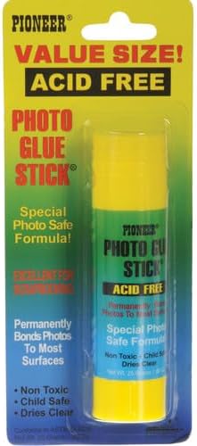 Pioneer Value Sized Photo Glue Stick 25 Grams/.88oz 2 Pack