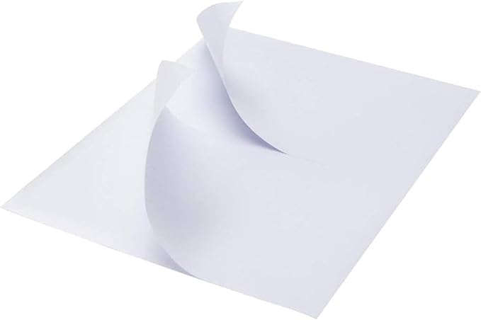 8.5" x 5.5" Address Labels, Half Sheet Shipping Labels, 2000 Sheets Self Adhesive Mailing Labels for Laser & Inkjet Printers (4000 Labels)