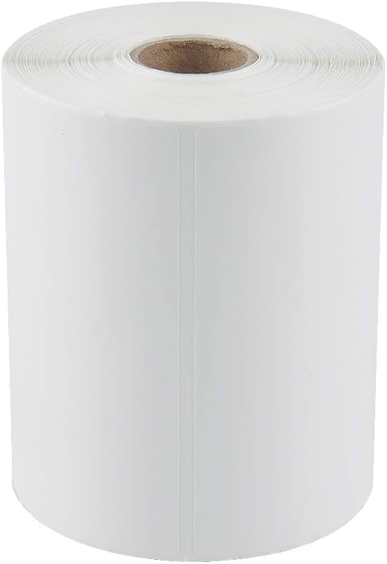 L LIKED 5000 4" x 6" Direct Thermal Shipping Labels with 250 Labels/Roll | 20 Rolls, BPA Free, Perforated Easy-Tear, Permanent Adhesive, Compatible with Zebra 2844 ZP-450 ZP-500 ZP-505