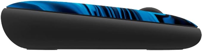Logitech M340 Wireless Mouse with Limited Edition Prints, USB Receiver and Silent Clicks, Portable Wireless Mouse for Laptop, PC, Windows, Chrome, Surface – Blue Galaxy