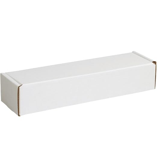 BOX USA Mailer Boxes Large 24"L x 2"W x 2"H 50-Pack - Corrugated Cardboard Box for Shipping, Moving, Mailing, Packing, Packaging and Storage