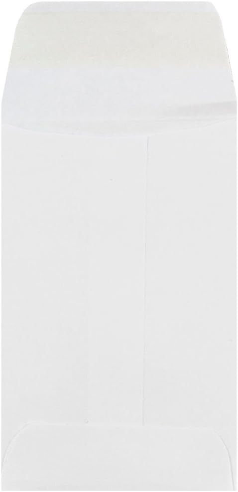 JAM PAPER #1 Coin Business Envelopes - 2 1/4 x 3 1/2 - White - 50/Pack