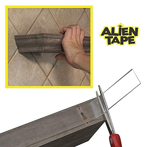 Heavy Duty Double Sided Tape, Nano Tape, Feet Clear Adhesive Tape for Poster Photo Wall Decor As Seen on TV, (4 Rolls - 20 Feet Total)