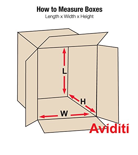 Box USA Double Wall Shipping Boxes Medium 20"L x 12"W x 12"H 15-Pack - Corrugated Cardboard Box for Moving, Mailing, Packing, Packaging and Storage