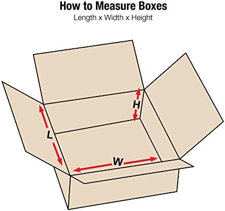 Box USA Shipping Boxes Large 24"L x 16"W x 8"H 20-Pack - Corrugated Cardboard Box for Moving, Mailing, Packing, Packaging and Storage