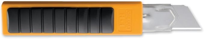 OLFA 25mm Extra Heavy-Duty Utility Knife (H-1) - Multi-Purpose Custom Cutting Depth Utility Knife w/Anti Slip Grip & Snap-Off Blade, Replacement Blades: Any OLFA 25mm Blade